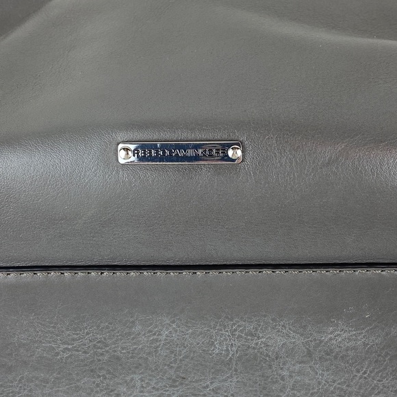 Rebecca Minkoff Gray Leather Quilted Backpack - Picture 2 of 11